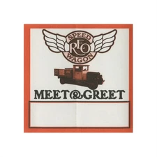 REO Speedwagon 2001 Concert Tour Meet & Greet Backstage Pass