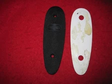 Ithaca-SKB Shotgun Black Plastic Buttplate W/Spacer