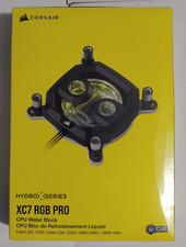 Bloque de agua CPU Corsair Hydro X XC7 RGB Pro negro CX-9010015-WW LGA1700 AM5