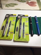 Vintage Fountain Pens — Lot of Four (4) Pens- Sheaffer and Zebra (New on card)