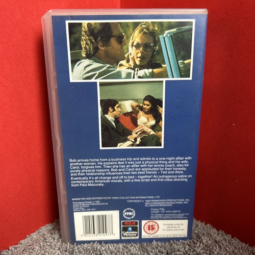 Bob & Carol & Ted & Alice, Vintage 90’s, VHS Tape, Very Rare, Cinema Club, Retro - Picture 2 of 4