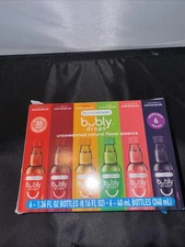 Sodastream Bubly Fruit Drops Variety Pack | 6 Flavors | 8 fl oz | Brand New