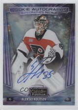 2024-25 O-Pee-Chee Platinum Rookie Cosmic 13/50 Aleksei Kolosov #R-AK Auto 1ru4