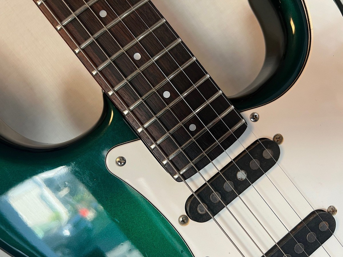 Squier by Fender ST-801 Green Metallic Burst Made in Japan 1982