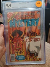 House of Mystery #260 CGC 9.4 • Horror • DC 1976 Mike Kaluta DEVIL COVER SATAN