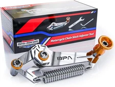 Motorcycle Chain Slack Adjuster Tool - Innovative Chain Tensioning Tool for E