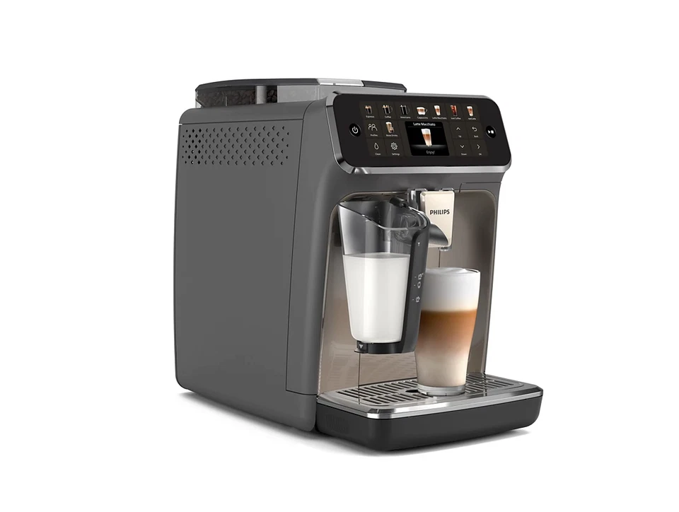 Philips 5500 LatteGo Fully Automatic Espresso Machine | Grey Chrome | EP5544/90 - Image 4 of 4