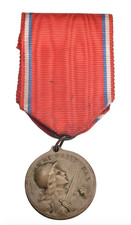 Original Old French World War One Battle Of Verdun Campaign Medal