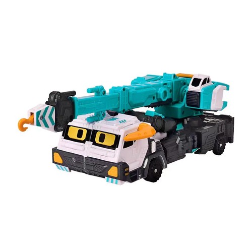 Metal CardBot 2: Musclehide Transforming Robot & Crane Truck Action Figure W/BOX - Bild 6 von 16