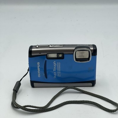 Olympus Stylus Tough-6000 12.0MP Digital Camera   Blue   Working