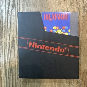 NES Complete In Box & Manual & Cartridge CIB - Dr Mario Game