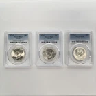 (LOT OF 3) 1976-S 50c Kennedy Half Dollar PCGS MS66 MS67 40% Silver Coin
