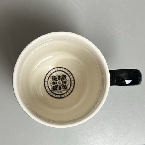 Anthropologie "J" Kacheltasse Monogramm Initiale Kühn Bistro personalisiert Weißgold - Bild 5 von 12