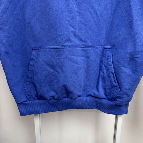 Felpa con cappuccio Scuffers With Love unisex blu medio cotone pesante - Foto 3 di 9