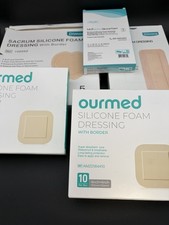 Assorted Lot Medical Bandages and Dressings OURMED MEDWAY DIMORA NIB