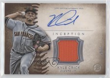 2015 Bowman Inception Auto Relics Kyle Crick #IAR-KC Auto 0b0