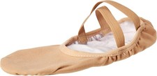 Bloch Dance Women's Performa Stretch Canvas Split Sole Ballet 2, Sand