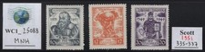 WC1_25088.YUGOSLAVIA. 1951 CULTURAL ANNIVERSARIES set. Sc.335-337. MNH