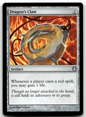 Dragon's Claw #63 (NM) Knights vs Dragons DDG Magic MTG