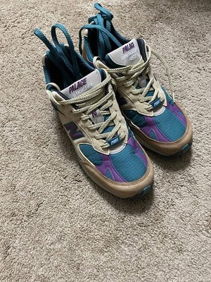 Palace x New Balance 991 Made in England 'Taos Taupe Grape' Men's Size 9