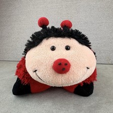 Pillow Pets Pee-Wees Ms Ladybug Plush Red Pillow Stuffed Animal Retired 2010