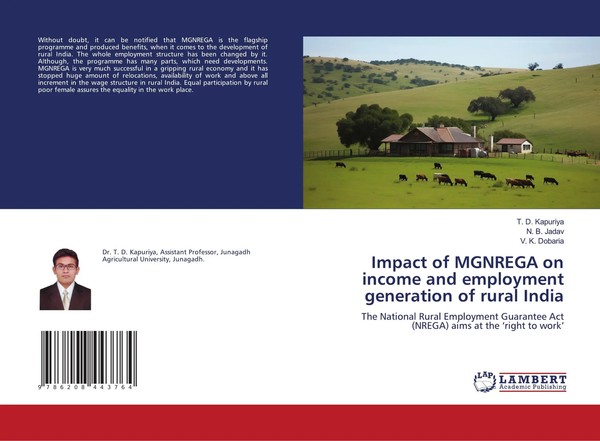 Impact Of Mgnrega On Income And Employment Generation Of Rural India Taschenbuch-image
