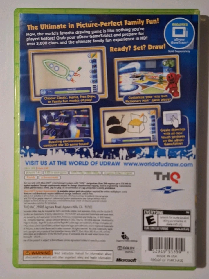 Pictionary: Ultimate Edition - 2011 Xbox 360 - Image 2 of 3