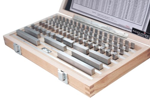 Juego de bloques de medidor métrico 87 piezas, grado 2, estándar alemán Din861 con certificado de Mfg... - Imagen 7 de 9