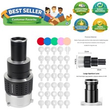 Optical Bowens Mount Projector Attachment Spotlight Conical Optical Snoot Pho...