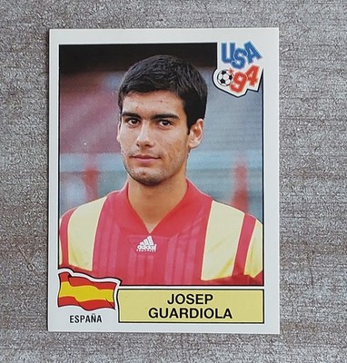 Panini WM 1994 Nr. 195 Josep ''Pep'' Guardiola internationale Version 