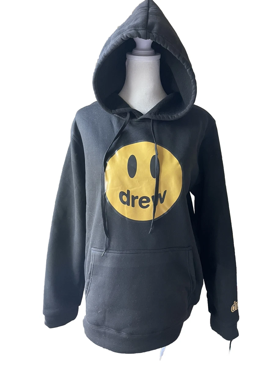 Justin Bieber Drew Black Hoodie Size Large