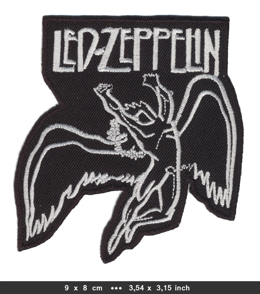 ROYAL GARMENT LED ZEPPELIN Aufnäher Patch Aufbügler Musik Rock Hardrock Page Plant England