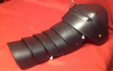 Rugged Low Profile Shoulders Spaulders SCA Armor LARP CosPlay Costume Hidden