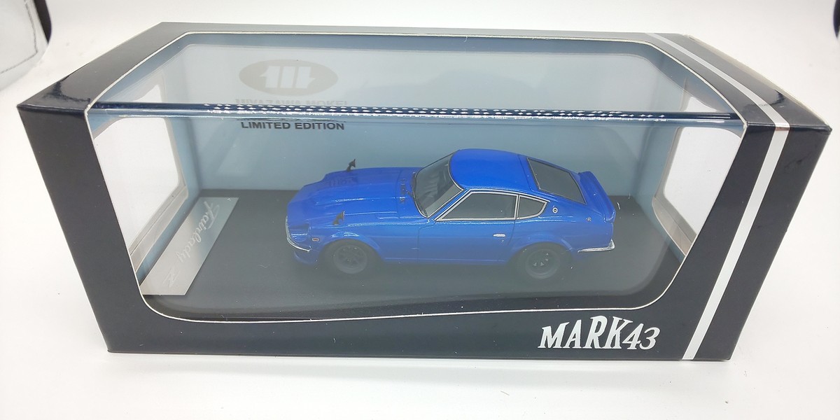 MARK43 1/43 Nissan Fairlady Z S30 Custom Version Metallic Blue Finished Product