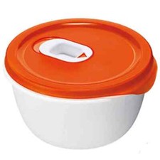 Rotho Mikrowellenbehälter „Micro Clever“ 0,8 L mit Deckel Frischhaltebox warm up