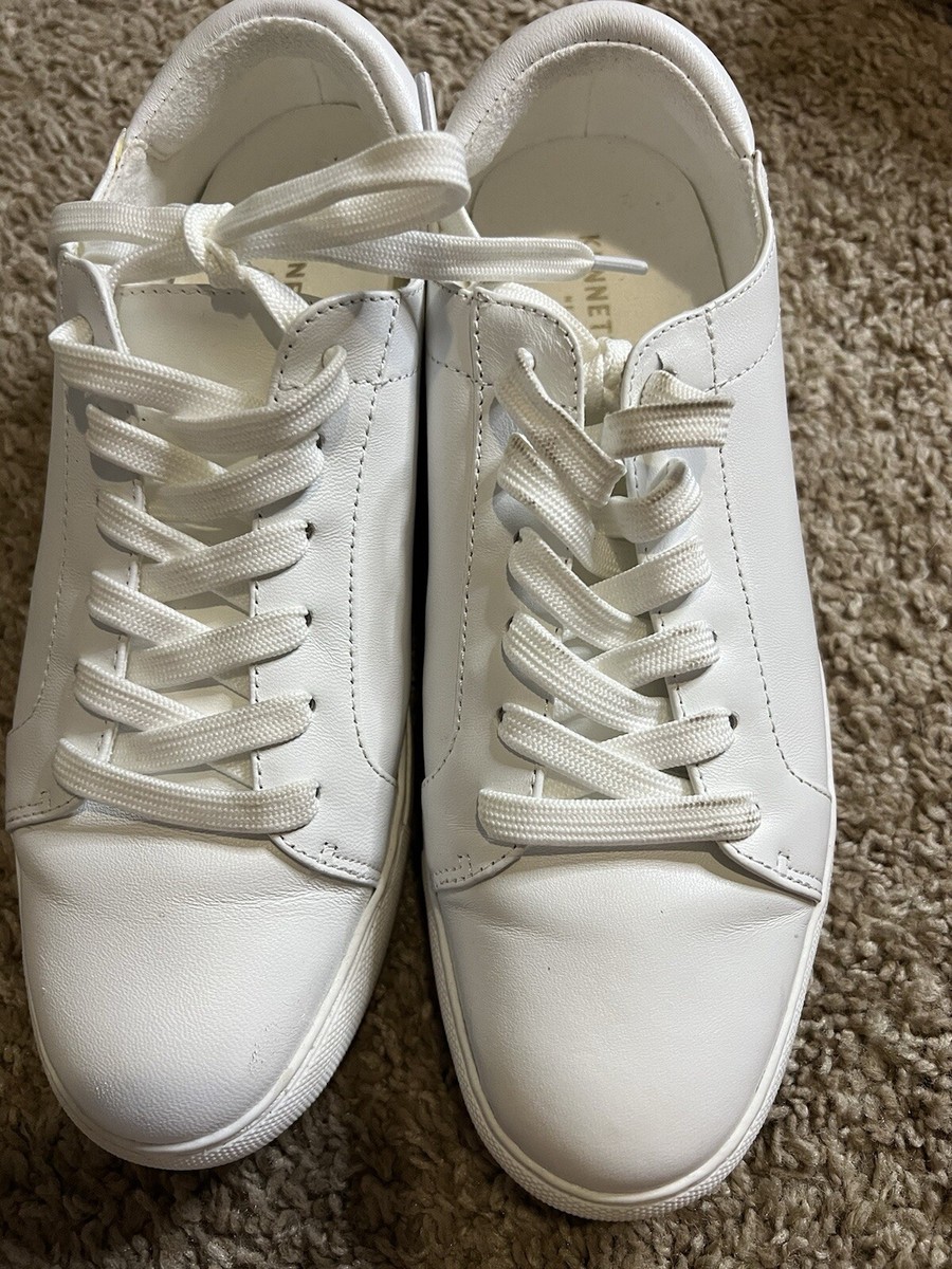 Kenneth Cole New York Women's Kam Low Profile Fashion Sneaker - Leather Lace-Up Casual Sneaker - View #3