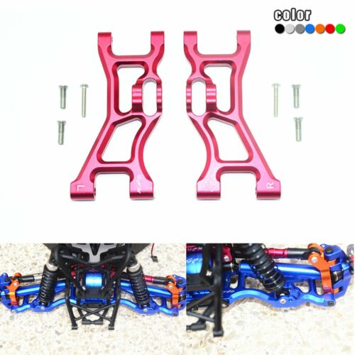 2Pcs Aluminum Upgrade Front Lower Arm Kit For LOSI 1/10 BAJA REY RC Cars BR055
