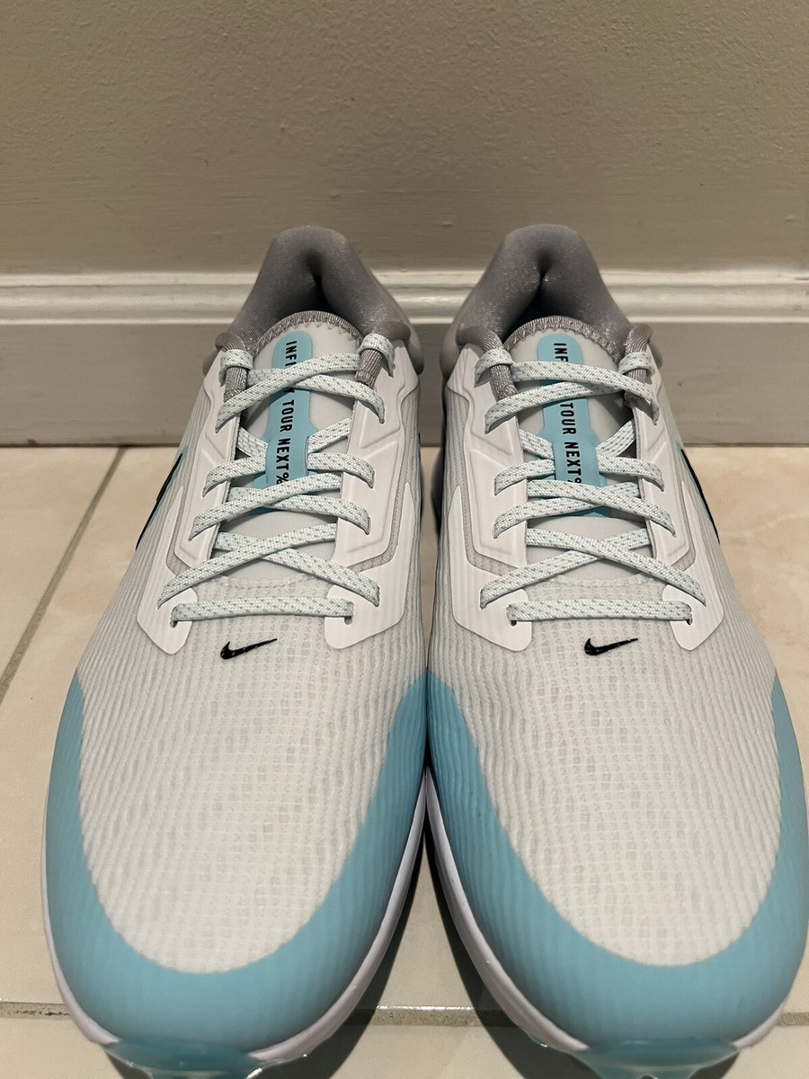 NIKE GOLF ナイキゴルフ DM8446-104 ゴルフシューズ Infinity Tour NEXT  ブルー系 27.5 [240101490888] ゴルフウェア メンズ ストスト Nike Air Zoom Infinity Tour Next% Black Golf Shoes DM8446