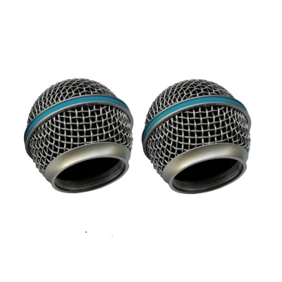 2 PCS Beta 58A Microphone Replacment Grille For SHURE BETA58 SM58