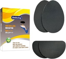 6 Pairs 12 Pieces Shoe Sole Non Slip Pads, Anti Skid Self Adhesive Rubber G...