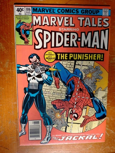 MaRVeL TaLeS #106 (1979) reprints AMaZiNG SPiDeR-MaN #129 1st PuNiSHeR