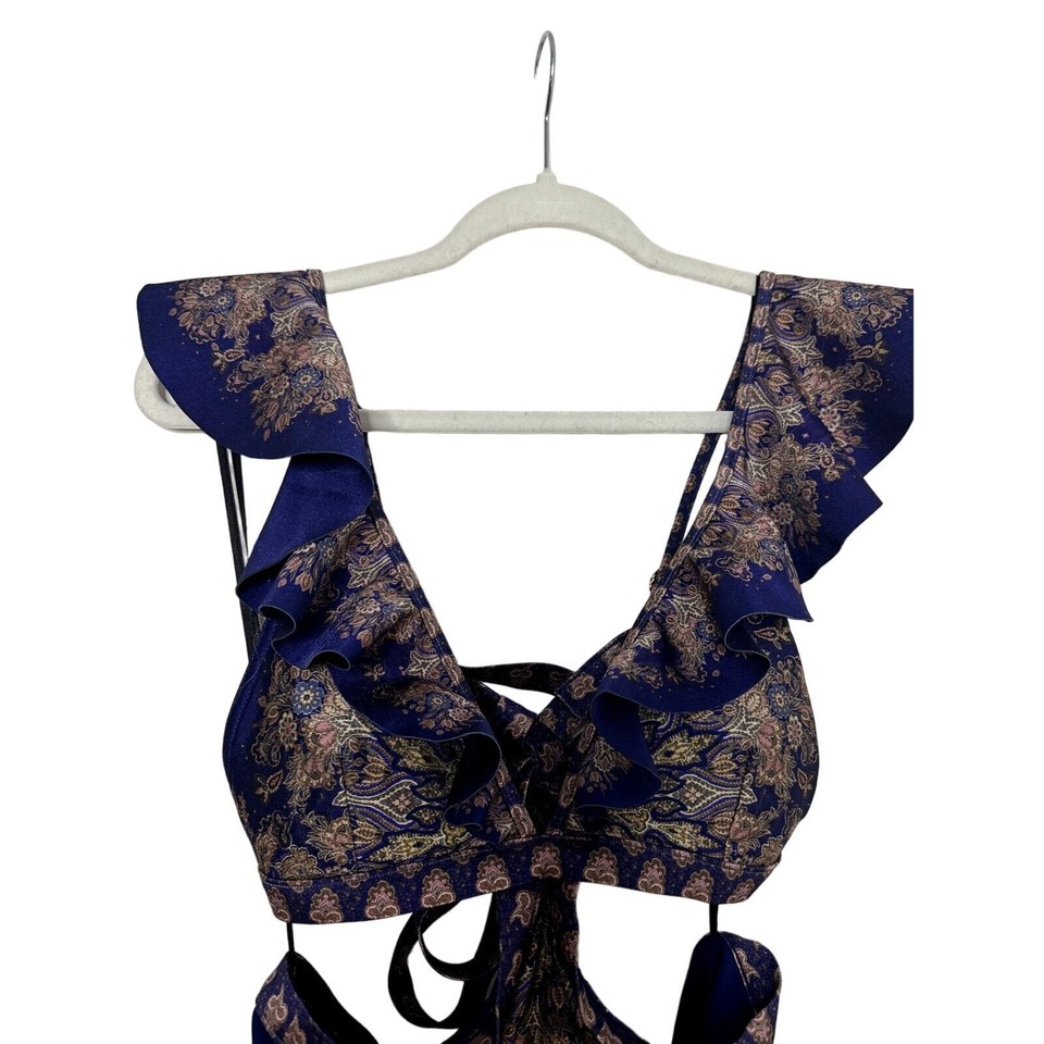 Zimmerman CutOut Paisley Print Swimsuit NWT eBay
