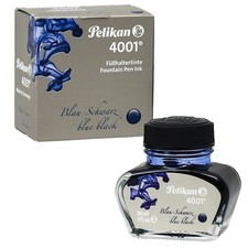 Pelikan 4001 Blue Black 301028 Fountain Pen Ink, 30ml Bottle