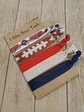 Set of Five Hair Ties New York Giants Hair Ties