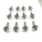 8 Windshield Frame Torx Bolts For Jeep CJ, YJ, TJ Wrangler 1976 2006 Black 5 16 K 723672 - Foto 7