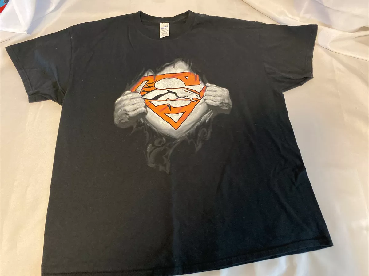 Broncos top superman sweatshirt