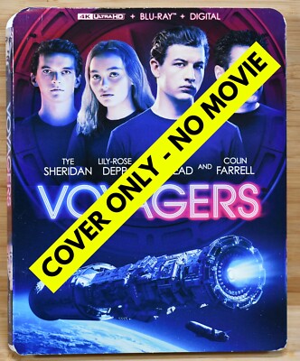 Voyagers UHD 4K Slipcover Dustcover (COVER ONLY-NO MOVIE DISC)