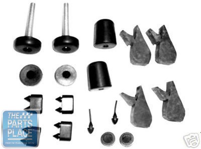 1970 Pontiac GTO / LeMans / Judge Rubber Bumper Stopper Kit