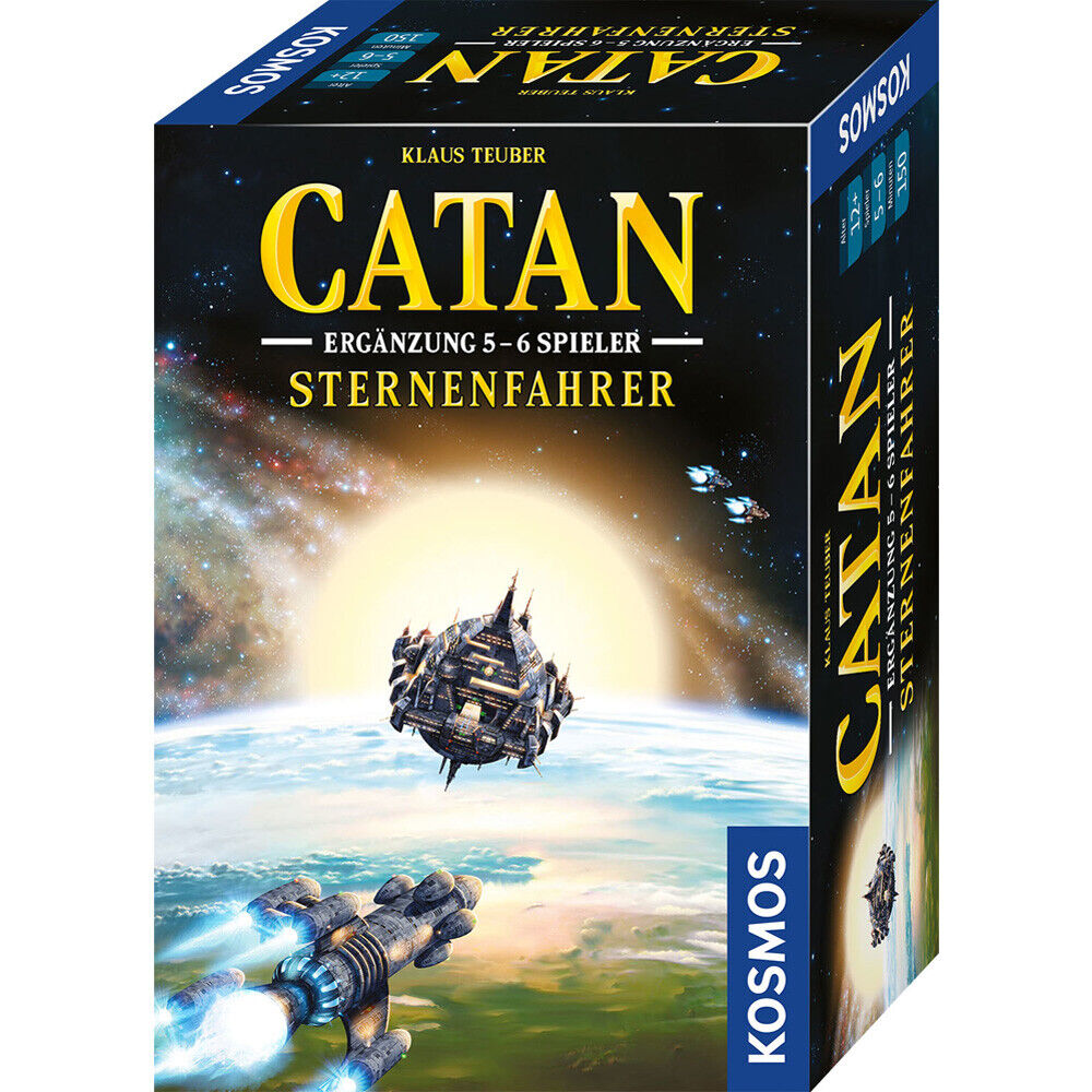 Thumbnail - Kosmos Catan - Sternfahrer Ergänzung Für 5-6 Spieler Brettspiel