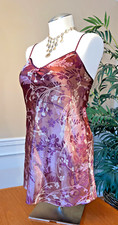 Secret Treasures, Beautiful Satin Floral Chemise Sleepwear, Size M